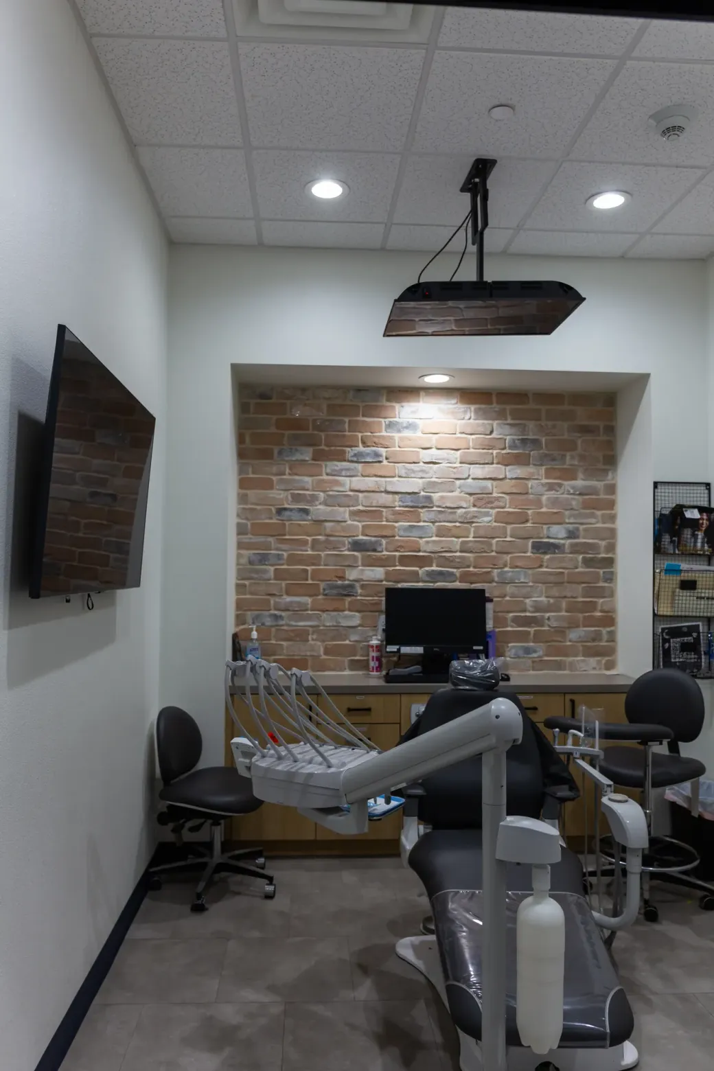 A treatment room at Arts Family Dentistry
