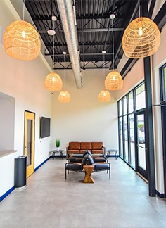Dental office consultation room