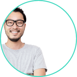 smiling man
