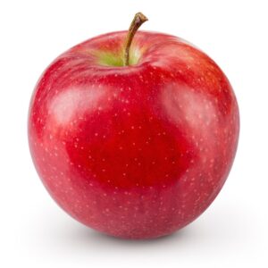 Red apple.